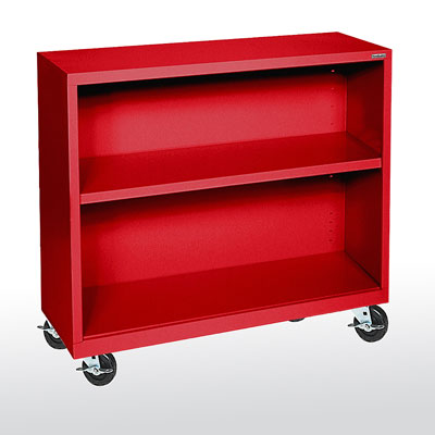 Mobile Bookcase - 1 Shelf